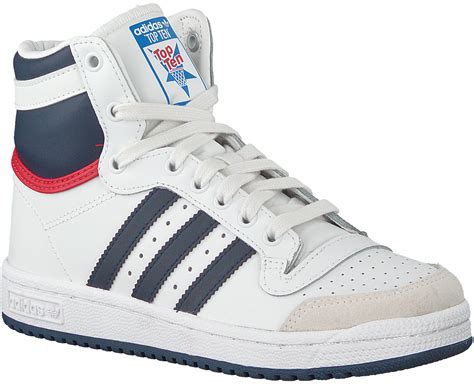 witte hoge sneakers adidas|best white Adidas shoes.